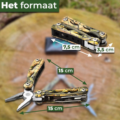 Multitool - Survival - Outdoor - 11 functies