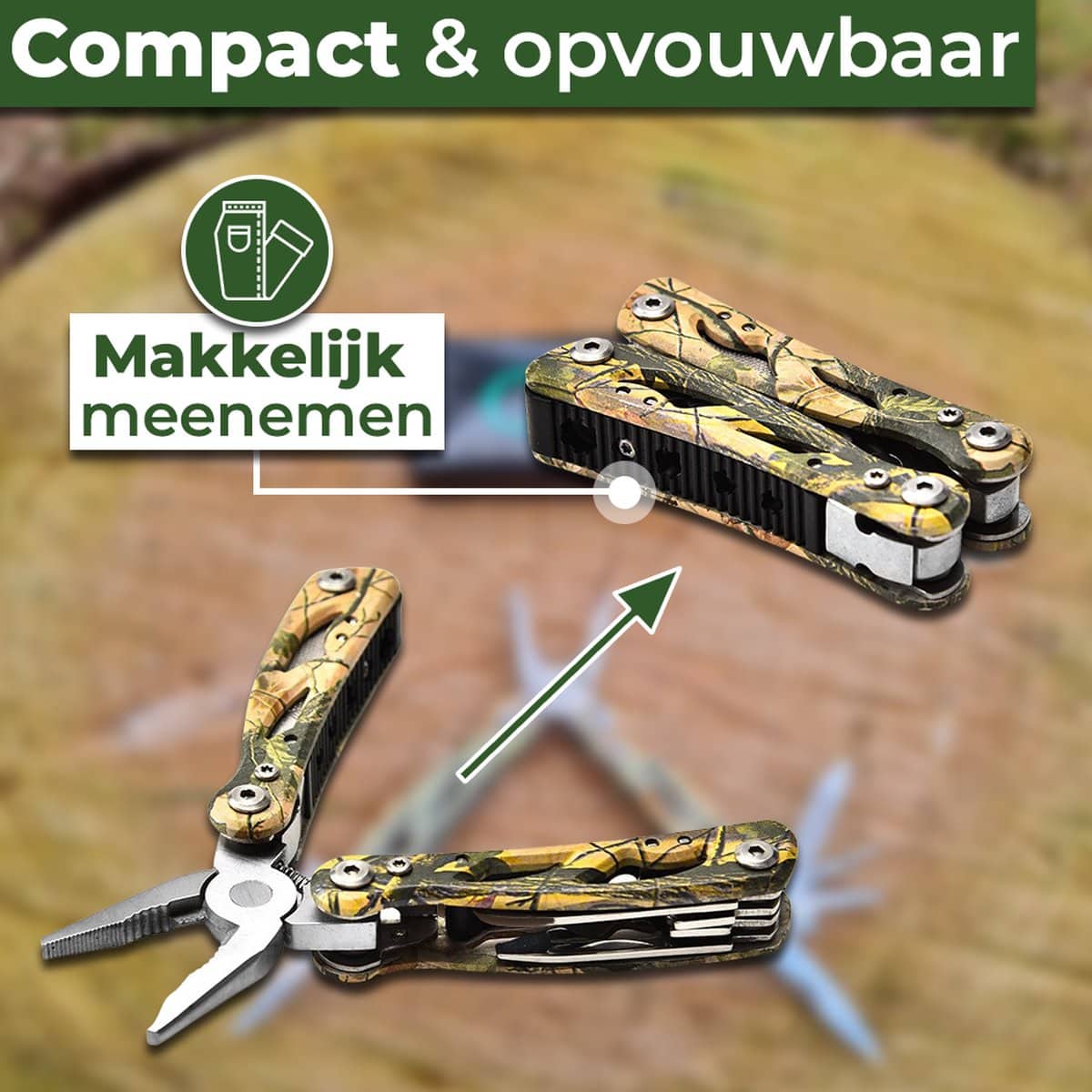 Multitool - Survival - Outdoor - 11 functies